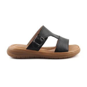 Chaussures Femme Sandales en Cuir, Couleur Noir / N041-51 / BEL CHOU'S