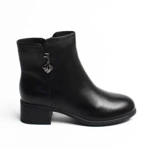 Chaussures Femme Bottines en Cuir, Couleur Noir / N065-51 / BEL CHOU'S