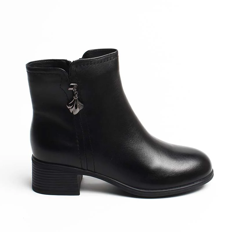 Chaussures Femme Bottines en Cuir, Couleur Noir / N065-51 / BEL CHOU&rsquo;S