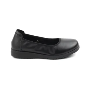 Chaussures Femme Ballerines en Cuir, Couleur Noir / N083-51 / BEL CHOU'S