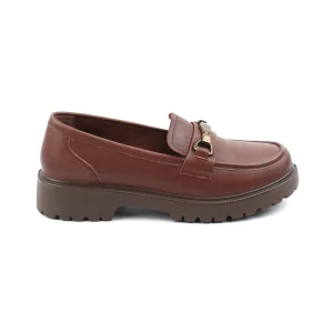 Chaussures Femme Mocassins en Cuir, Couleur Marron / N085-62 / BEL CHOU'S