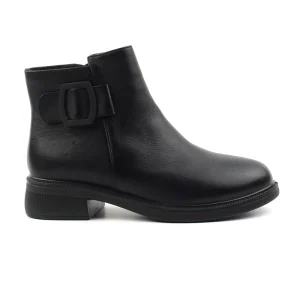 Chaussures Femme Bottines en Cuir, Couleur Noir / N116-51 / BEL CHOU'S