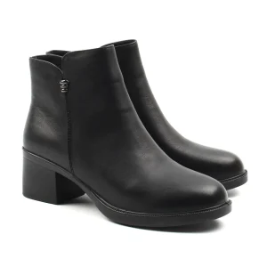 Chaussures Femme Bottines en Cuir, Couleur Noir / N121-51 / BEL CHOU'S
