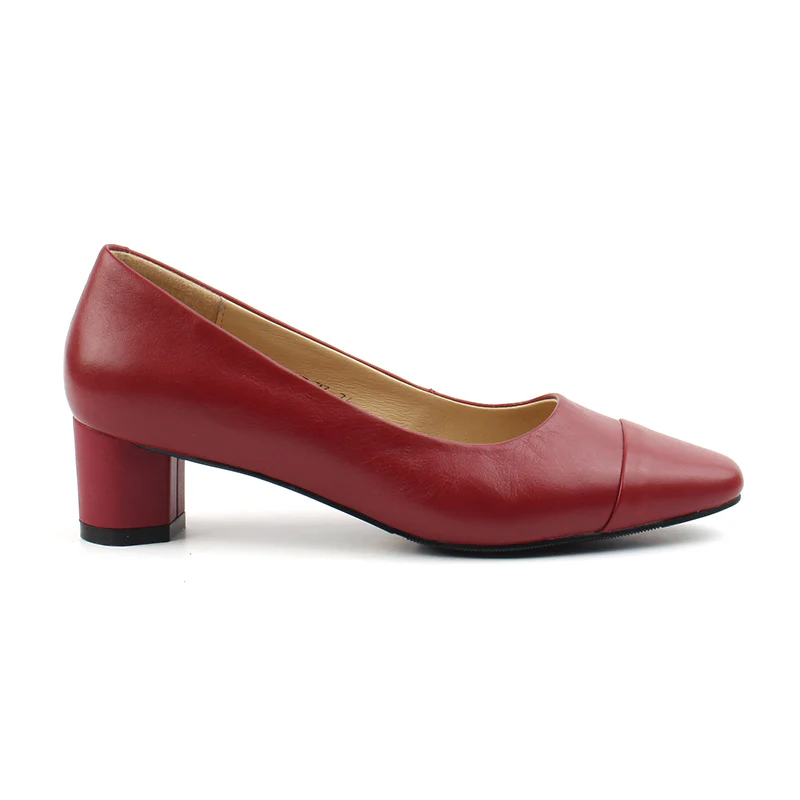 Chaussures Femme Escarpins en Cuir, Couleur Rouge / P045-73 / BEL CHOU&rsquo;S
