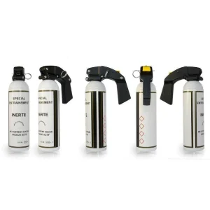 Spray lacrymogène d'entraînement gel inerte