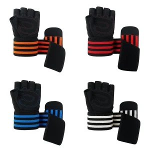 Gants d'Haltérophilie avec Support de Poignet – Performance et Protection