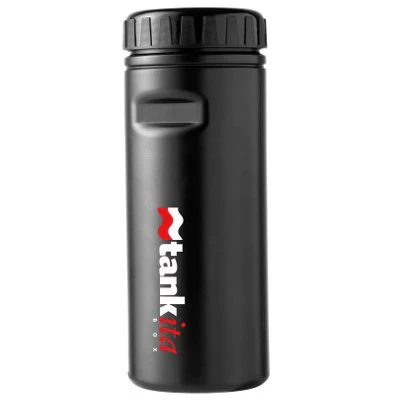 Bidon de rangement pour vélo noir 700ml