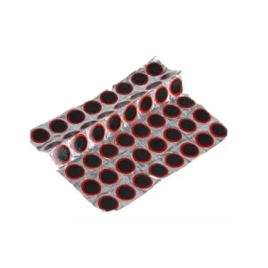 Boite de 48 rustines rondes pour pneu vélo diamètre 25 mm