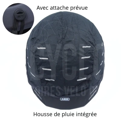 Casque vélo ville jaune fluo Pedelec 2.0 Abus avec éclairage – Image 7