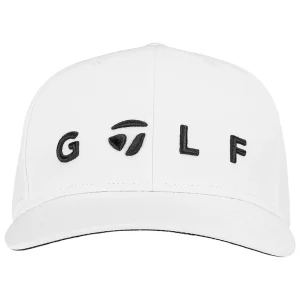 Taylormade - Casquette Lifestyle Adj Golf logo Blanc - Homme