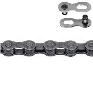 Chaine vélo 9 vitesses KMC avec attache rapide 114 maillons