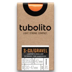 Chambre à air vélo CX/Gravel 700C S-Tubo Tubolito