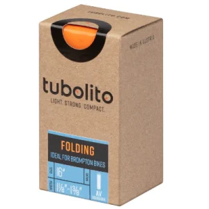 Chambre à air vélo pliant 16 pouces Tubolito