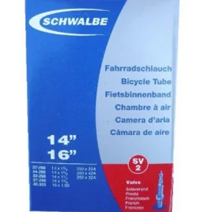 Chambre à air vélo presta 350A / 14X1 3/8X1 5/8 Schwalbe