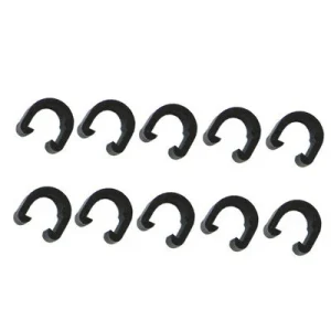 Clips de fixation pour gaine et durite vélo - par 10