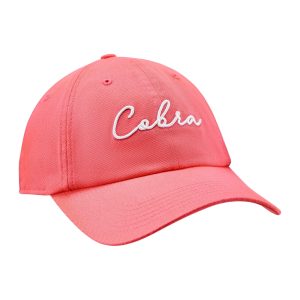Cobra -  Casquette Sunset Script Rose saumon