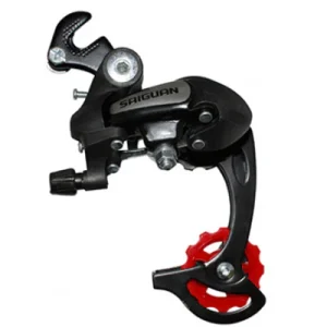 Dérailleur arrière vélo 6-7 vitesses à chape moyenne avec patte