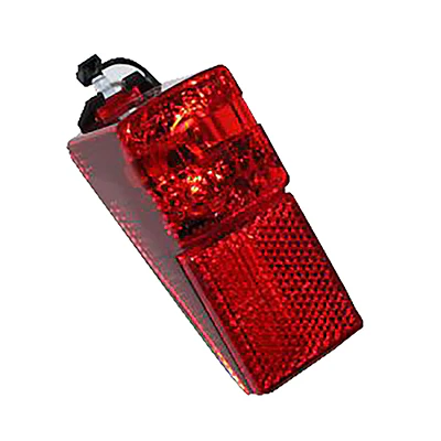 Éclairage arrière ampoule sur garde boue vélo pour dynamo – Image 3