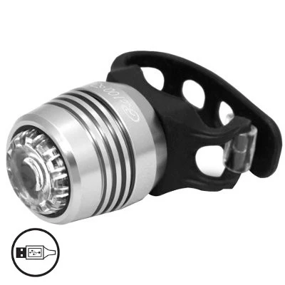 Eclairage avant alimentation USB sur guidon de vélo