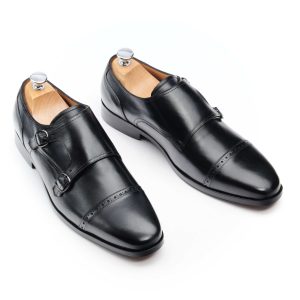 Chaussures Double Boucle homme en Cuir - Elvis