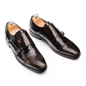 Chaussures Double Boucle homme Cuir Glacé - Elvis