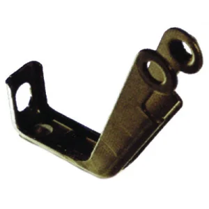 Fixation coudée pour éclairage avant de vélo