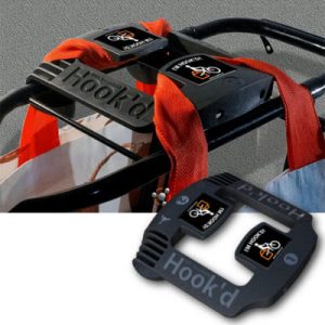 Fixation pour sac de course sur vélo Hook'd