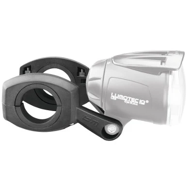 Fixation sur cintre pour feu avant sur fourche Busch and Muller