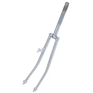 Fourche vélo 28 pouces avec support de phare et pivot fileté 1"