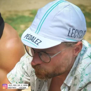 Casquette cycliste Lecyclo