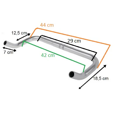 Guidon vélo corne de vache – Image 4