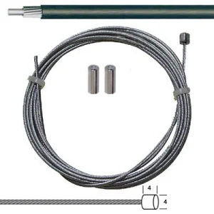 Kit câble et gaine de dérailleur pour vélo