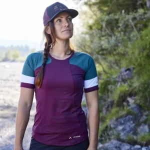 Maillot vélo gravel femme Kuro Vaude