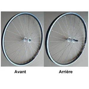 Paire de roues VTT 26 pouces avant et arrière pour V-Brake