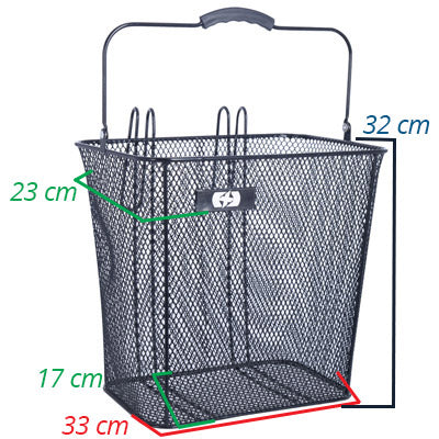 Panier avec crochets sur porte bagage arrière Oxford – Image 4