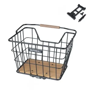 Panier vélo sur porte-bagages avant ou arrière MIK Basil Nordland