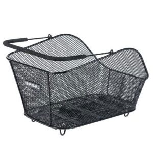 Panier vélo sur porte-bagages arrière fixation MIK Icon M Basil