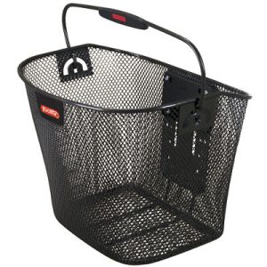 Panier vélo Uni noir pour fixation KlickFix