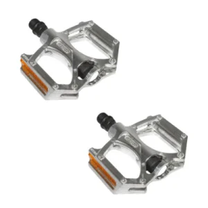 Pédales plates vélo en aluminium