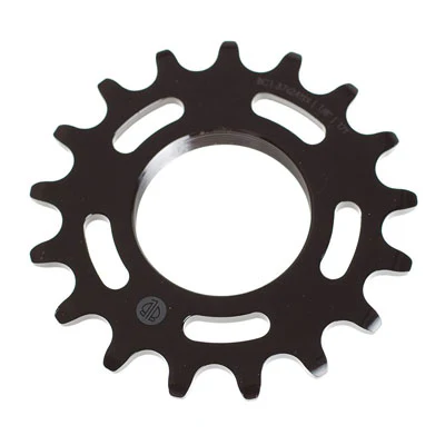 Pignon fixe 18 dents noir pour fixie Track BLB