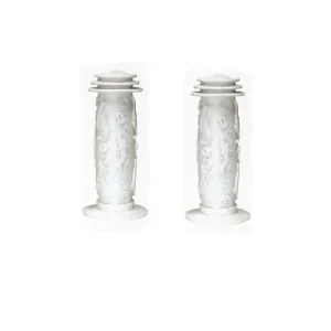 Poignée blanche pour vélo enfant - La paire