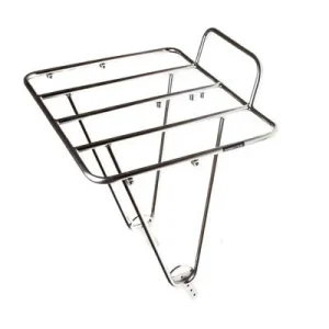 Porte-bagages avant argent pour vélo Frontière - BLB