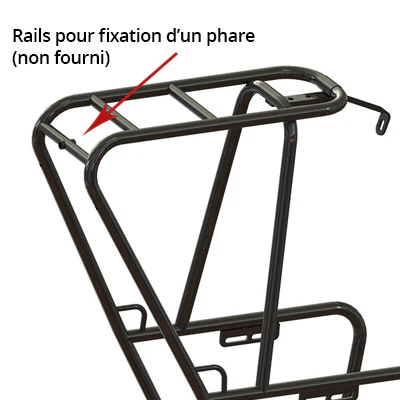 Porte bagages avant Grand Expedition Low et High Rider Tubus – Image 4