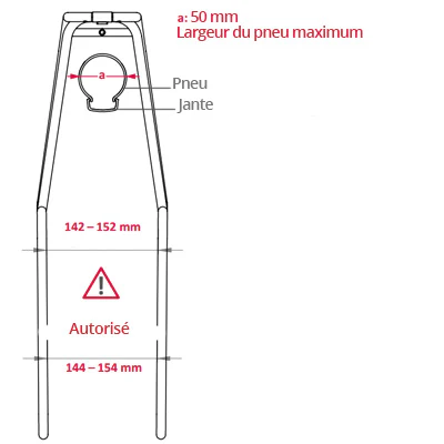 Porte bagages avant Grand Expedition Low et High Rider Tubus – Image 6