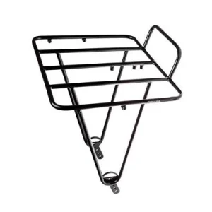 Porte-bagages avant noir pour vélo Frontière - BLB