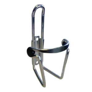 Porte bidon vélo en aluminium argent
