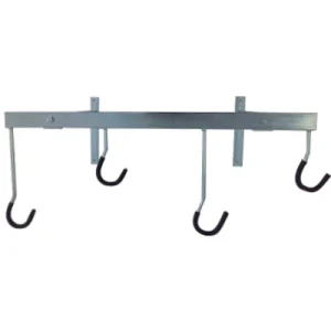 Porte vélo mural à crochets - 4 vélos