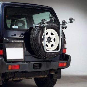 Porte vélo sur hayon de 4x4 Peruzzo