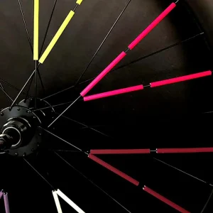 Réflecteurs pour rayon de vélo Rainette 80 mm - 12 pièces