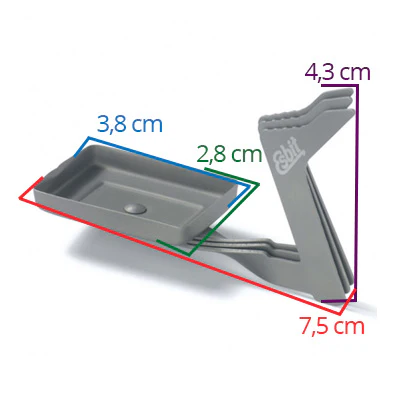 Réchaud pliable pour camping et bivouac en titane Esbit – Image 6